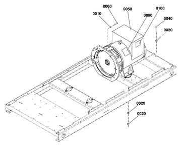 Part Location Diagram of 772323 Briggs and Stratton ALTERNATOR
